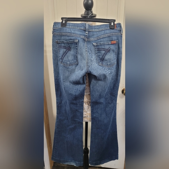 7 FOR ALL MANKIND  WOMEN'S  FLARE JEANS - Picture 3 of 7